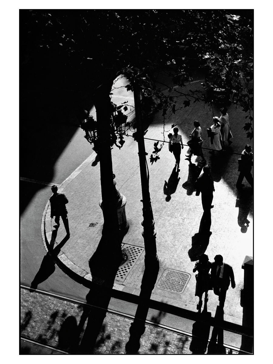 The Ramblas, Barcelona, Spain, 1956