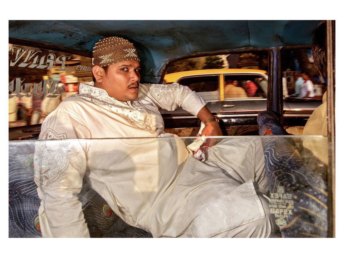 'Back seat driver' 2013, Bombay, India