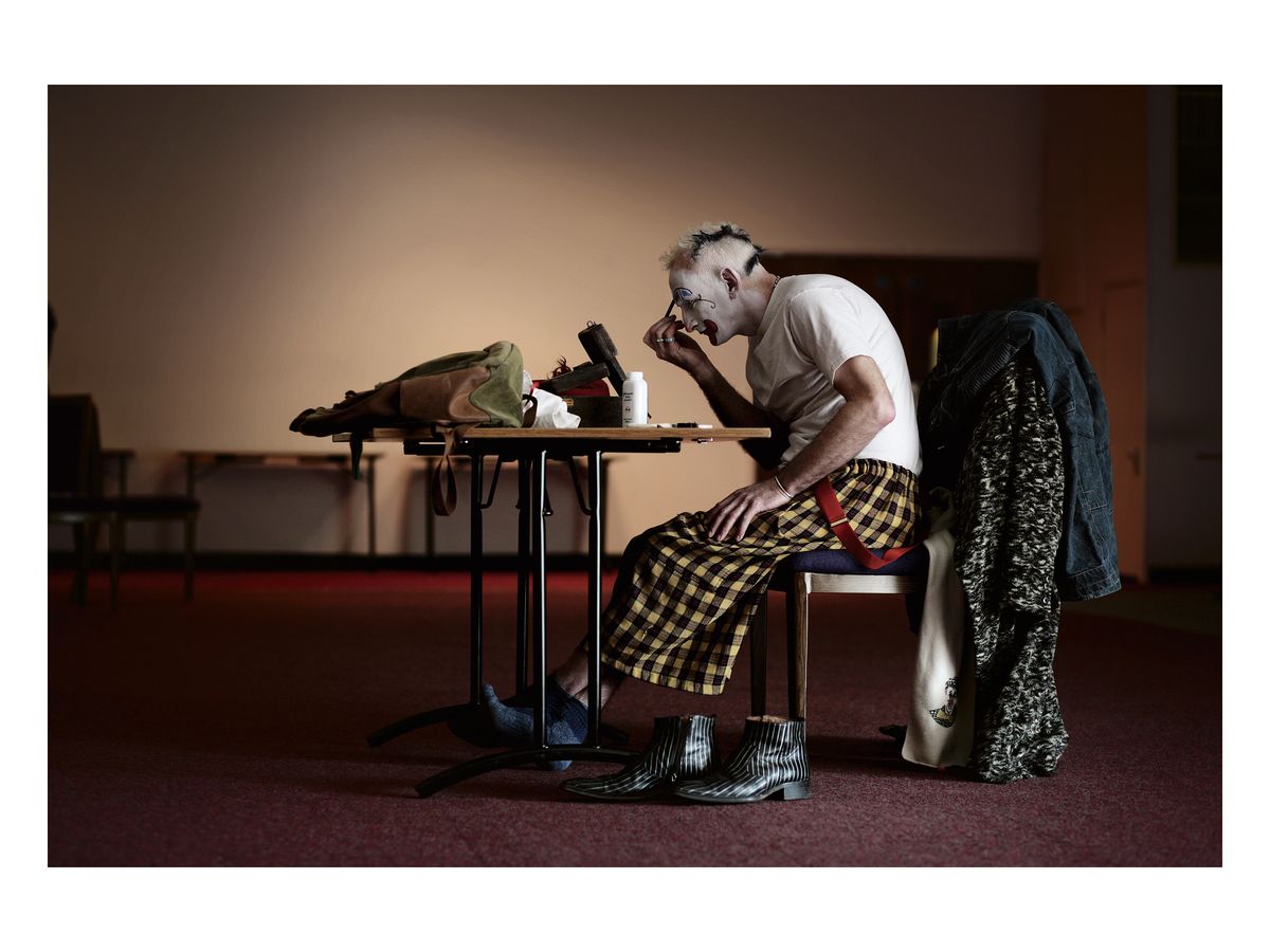 Rainbow the clown, Butlins, Bognor Regis, 2011