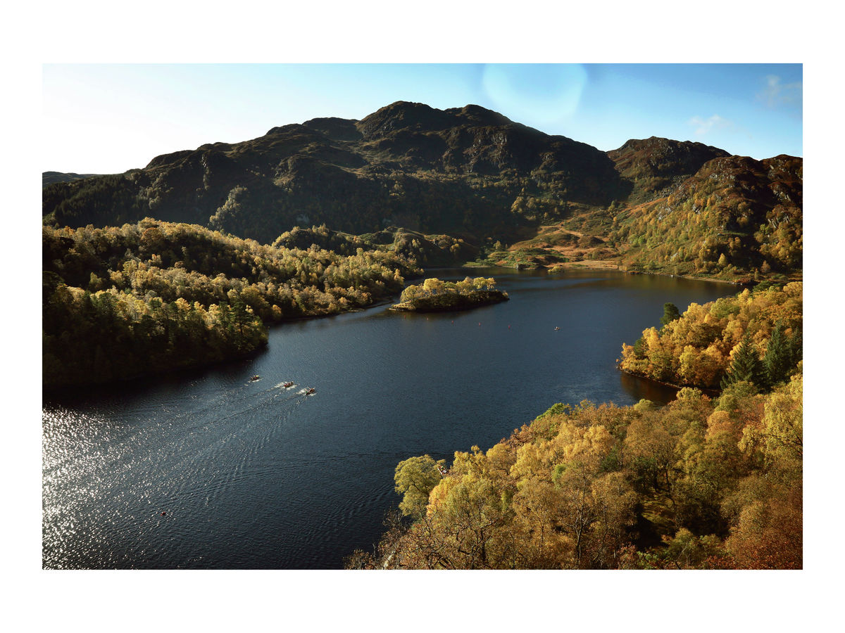 Rowers on Loch Katrine, October 2015