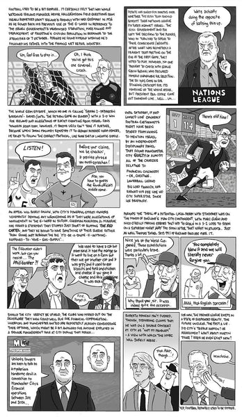 David Squires on … the Manchester City verdict and Nations League tensions