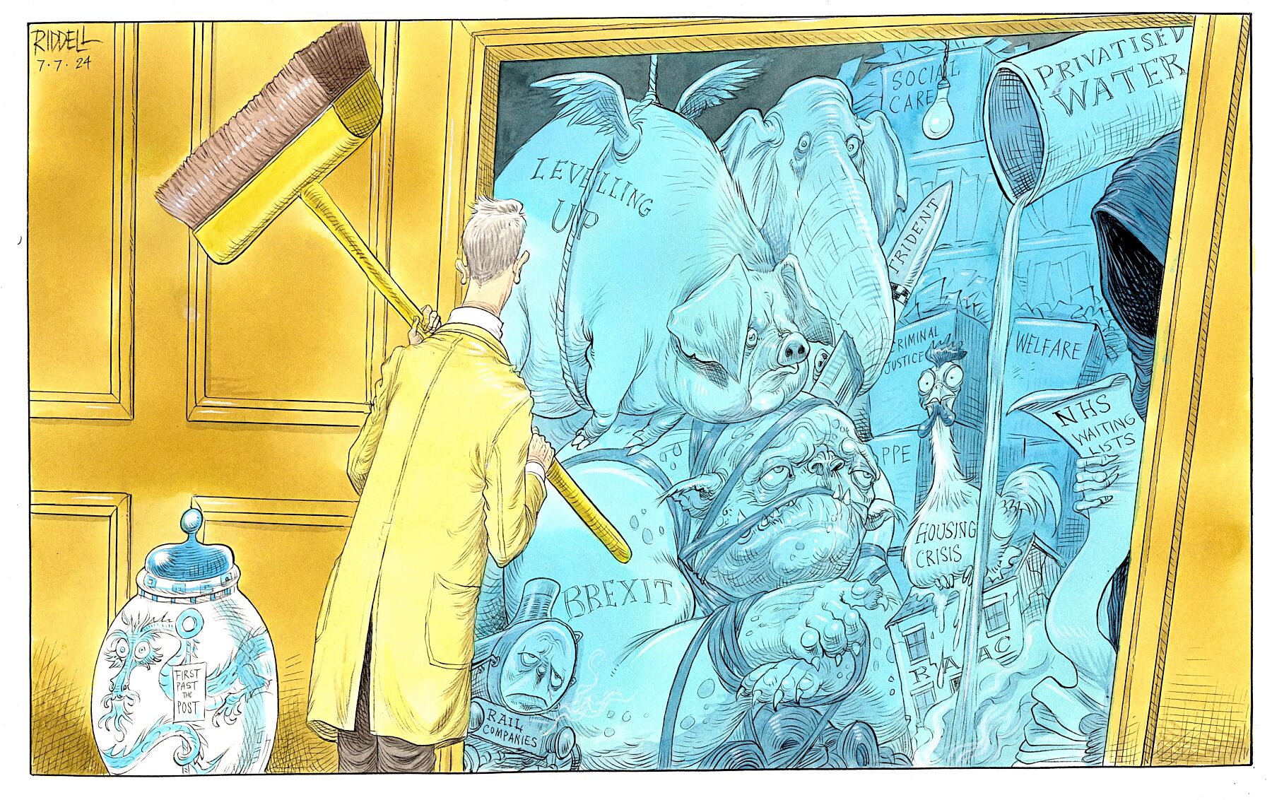 Christopher Riddell Artist Chris Riddell – Guardian Print Store