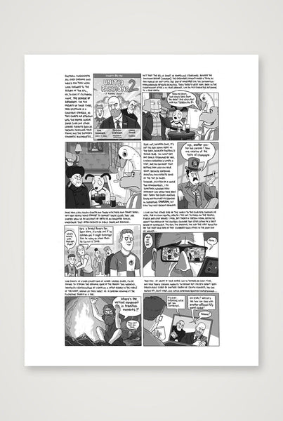 The masochistic life of a Football League fan — 18×24cm, 7×9" Print only