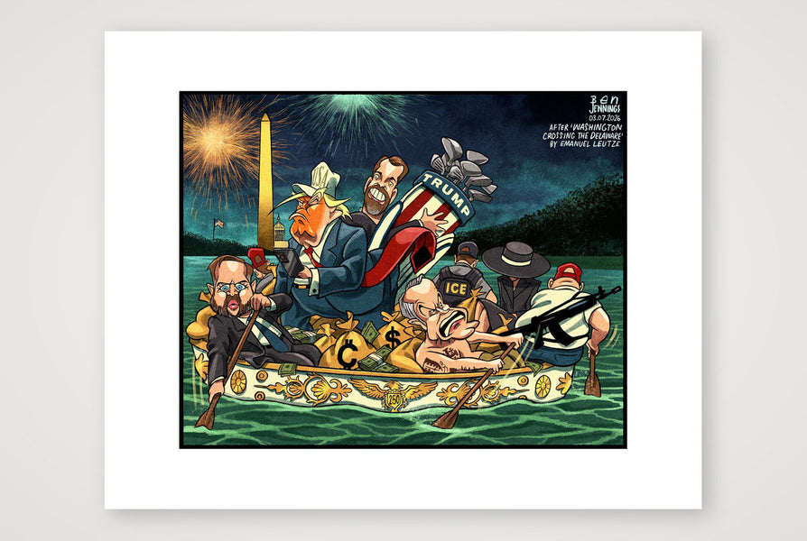 3rd July 2026 — 24×19cm, 9×8" Print only