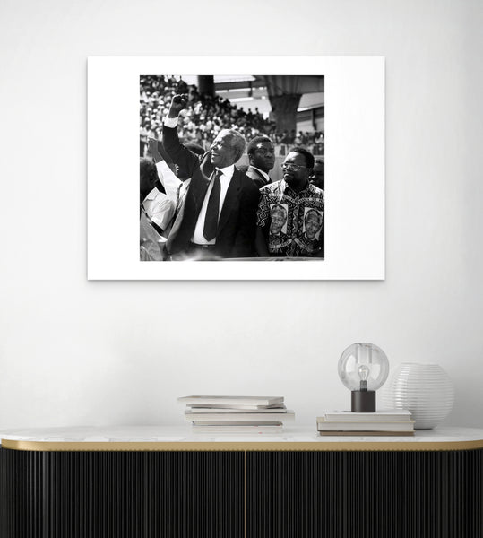 Nelson Mandela, Johannesburg 1994