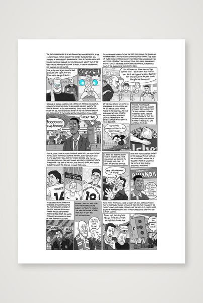 David Squires on … boos, barcodes and buzzcuts as the Premier League returns — 18×24cm, 7×9" Print only