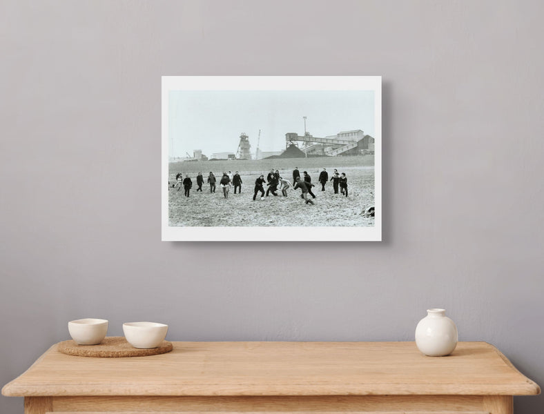 Miners’ strike football match, 1984