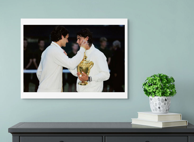 Federer and Nadal, 2008