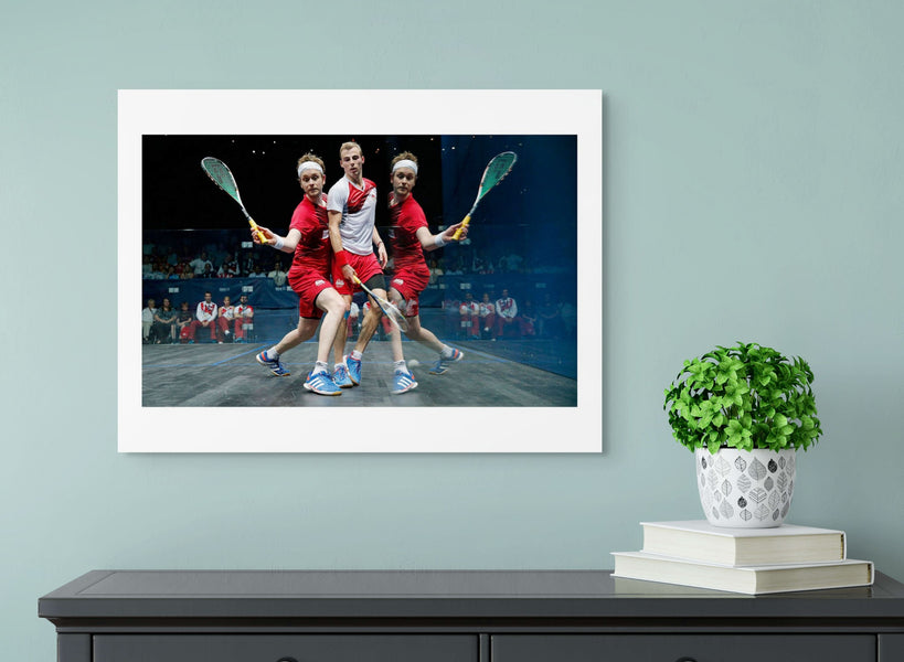 Men’s squash final, Glasgow Commonwealth Games – 28 July 2014