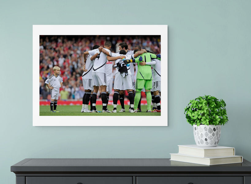 Swansea mascot, Emirates Stadium – 10 September 2011
