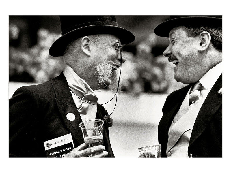 Toffs at the Derby, Epsom. June 1990