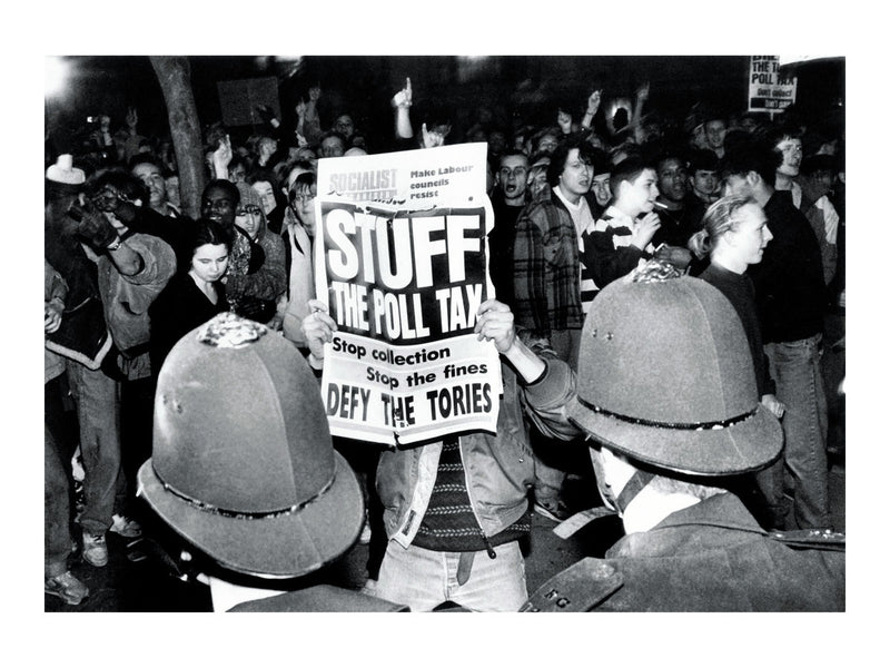 Anti-poll tax demonstration, 1990