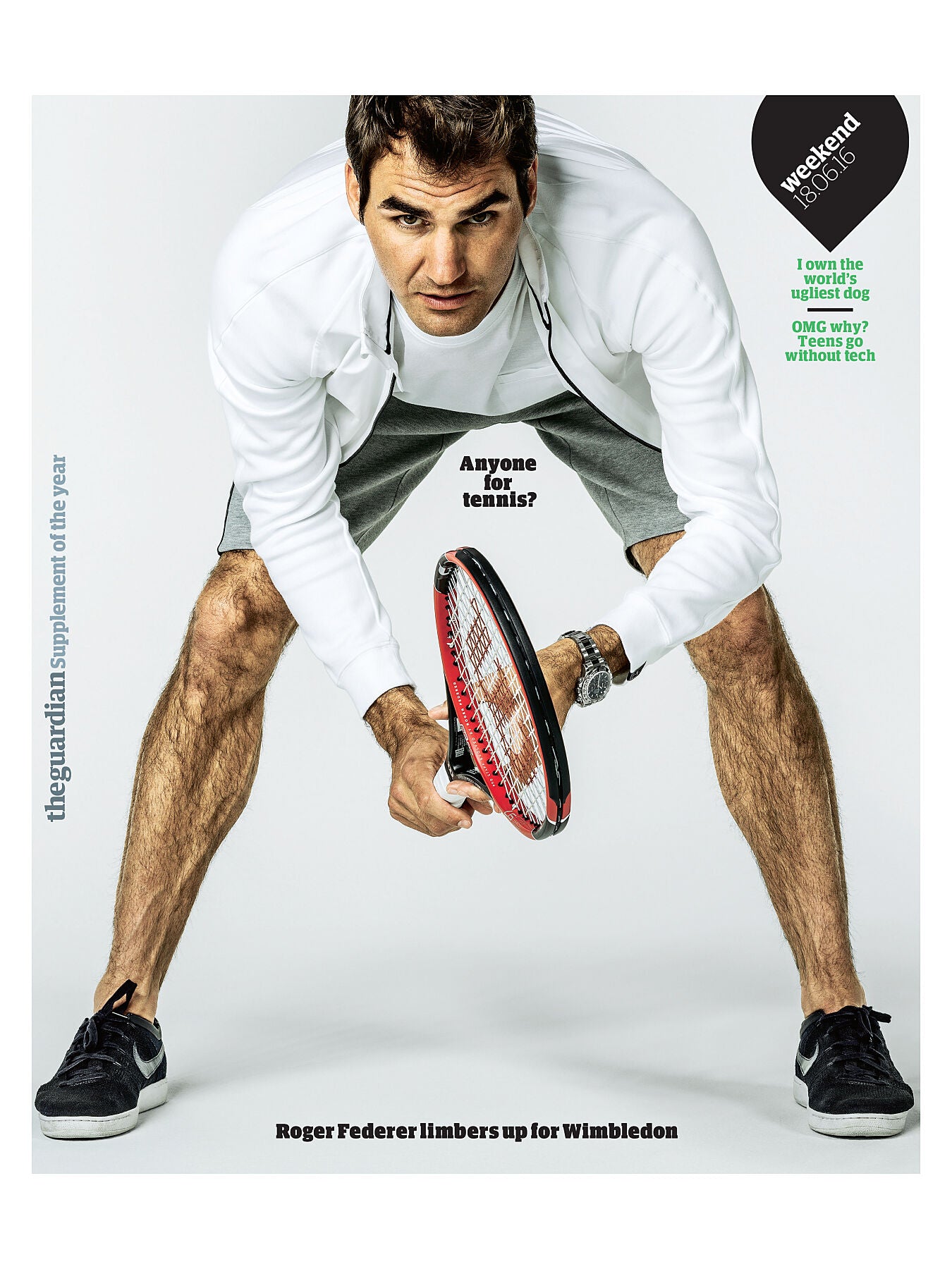 Roger Federer (Interview: Simon Hattenstone/Photo: Mathias Braschler and Monika Fischer)