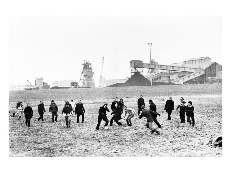 Miners’ strike football match, 1984