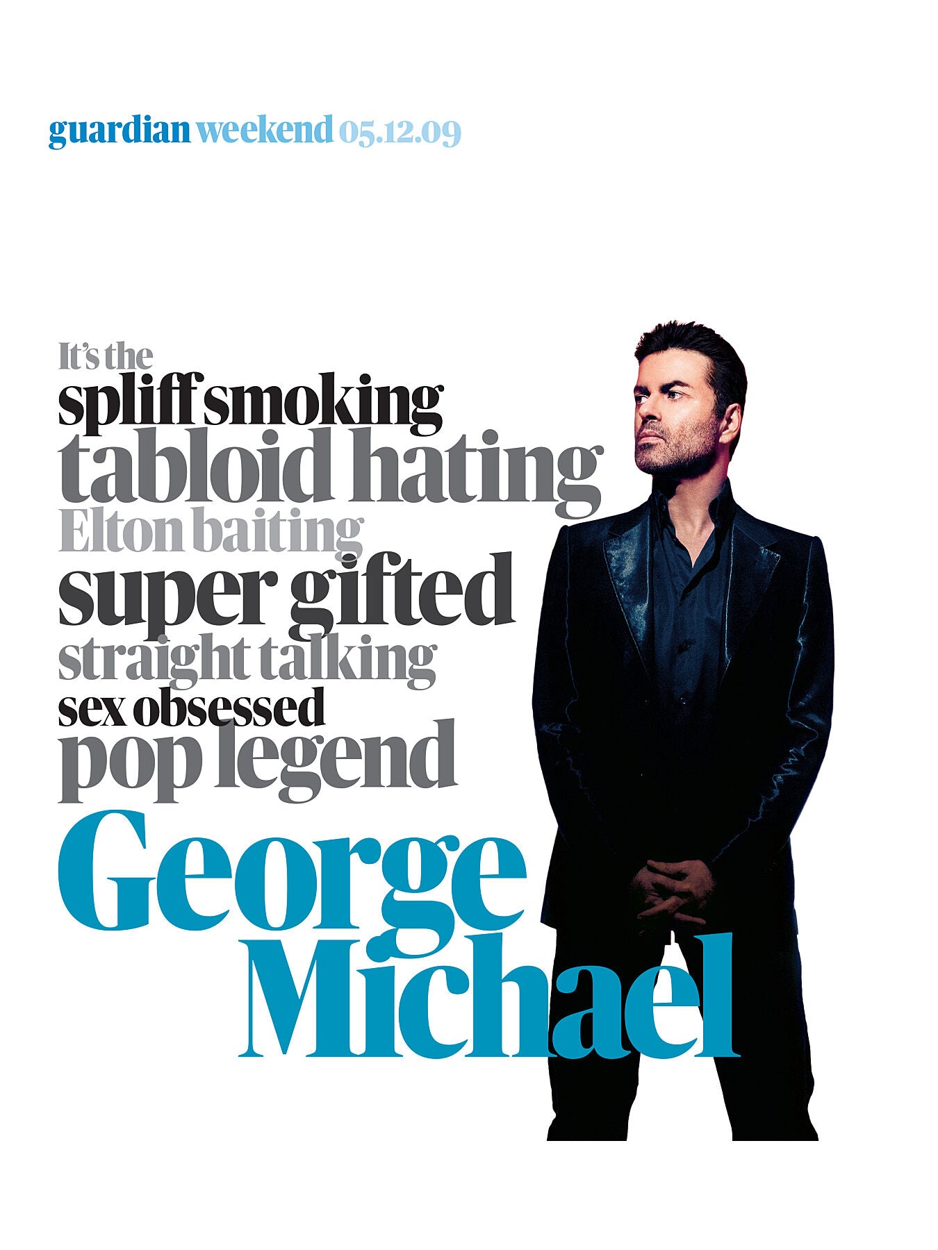 George Michael (Interview: Simon Hattenstone/Photo:Andrew McPherson)